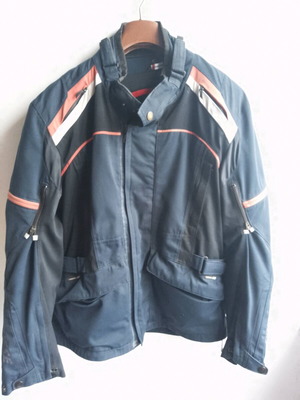 Dainese motorcycle jacket used No 52 cordura with armor