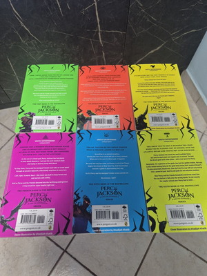 Percy Jackson and the Olympians Complete Set of 6 Books by Rick Riordan