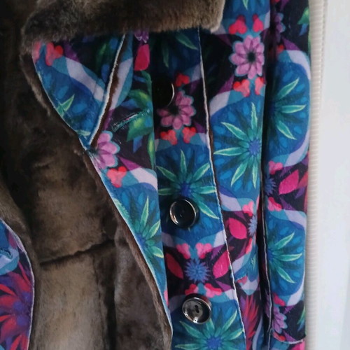 Custo Barcelona jacket coat like new, multicolored