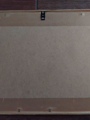 Αντίκα φωτογραφία με δέντρα και Πυραμίδες σε κορνίζα μεταχειρισμένη