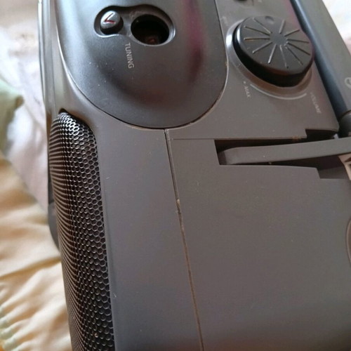 Philips radio cassette player used, digital radio, double cassette
