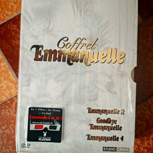 Coffret Emanuelle 3 DVD box set new without subtitles
