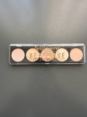 Bellapierre eyeshadow palette nude iridescent shades new