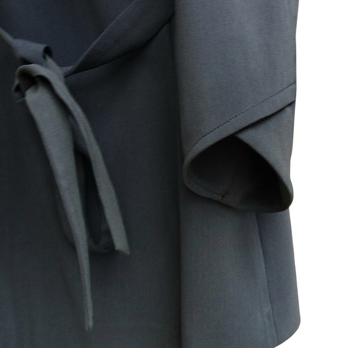 Givenchy double breasted belted blazer, gray, XL