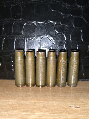Set of 7.62 Souvenir AK Casings Used