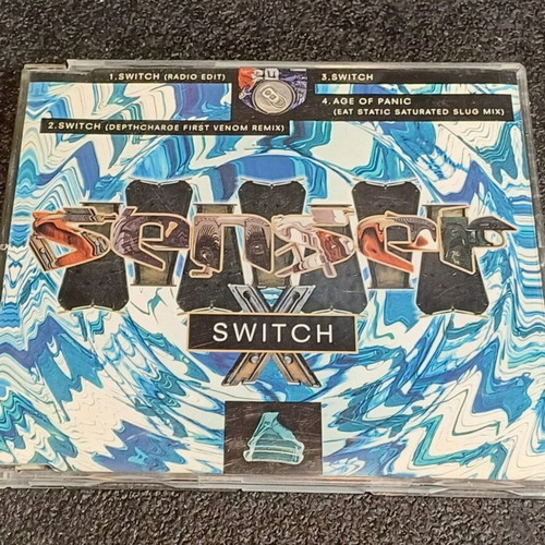 Senser Switch CD single used, alternative rock, hip hop