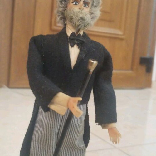 Vintage figure 70s-80s used, handmade construction