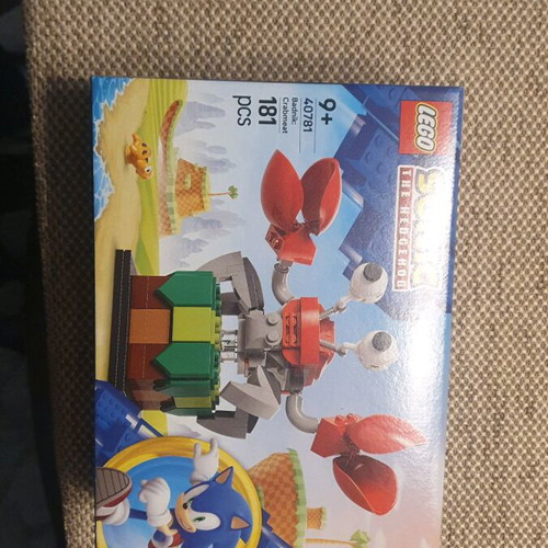 Lego 40781 Sonic The Hedgehog Badnik Crabmeat new, sealed