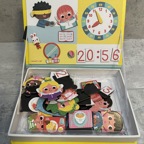 Janod Magneti Book educational magnetic toy like new