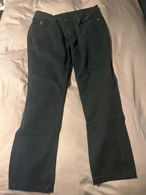 Polo Ralph Lauren men's fabric pants new, blue black, XL