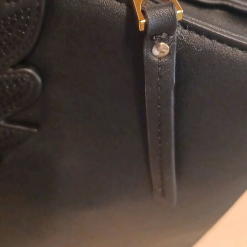 John Richmond black handbag like new
