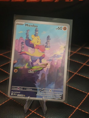 Mienfoo Pokemon Card Black Bolt and White Flare like new