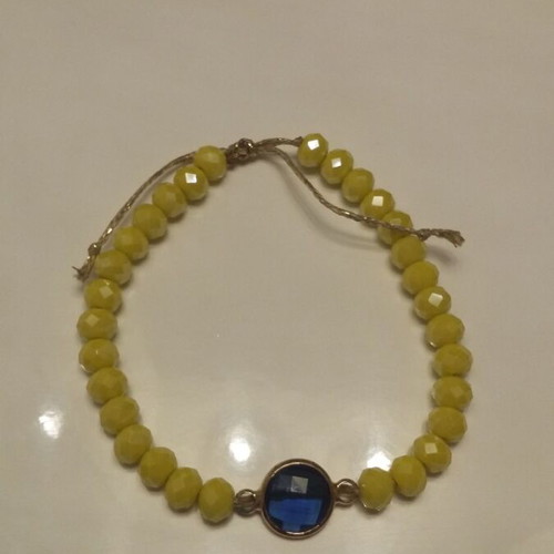 Handmade anklets made to order, gray and turquoise