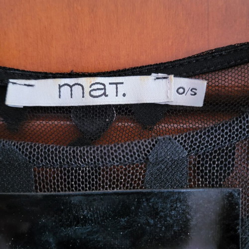 Mat Fashion black dress, one size