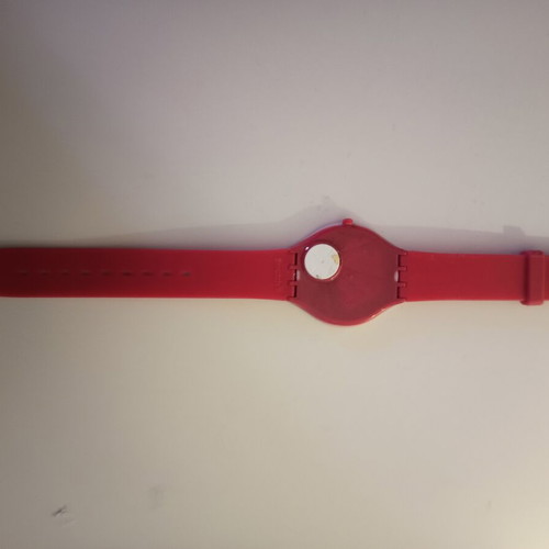 Swatch Skinamour SVOP100 women's watch pink silicone strap new