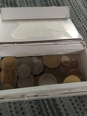 Drachma and banknote collection used