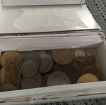 Drachma and banknote collection used