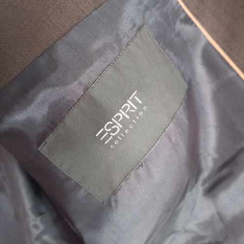 Костюм Esprit от вълна като ново, кафяв, размер 52