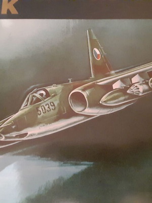 Toy Russian Aircraft SU-25K Czechoslovak Origin like new