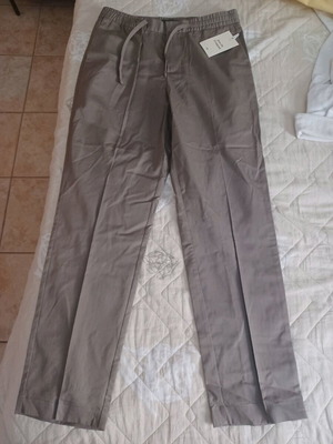 H&M Men's Teen Pants new, gray, size 46