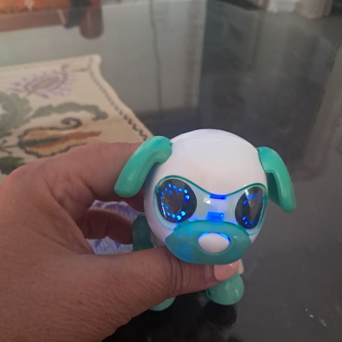 Robot dog with LED eyes like new