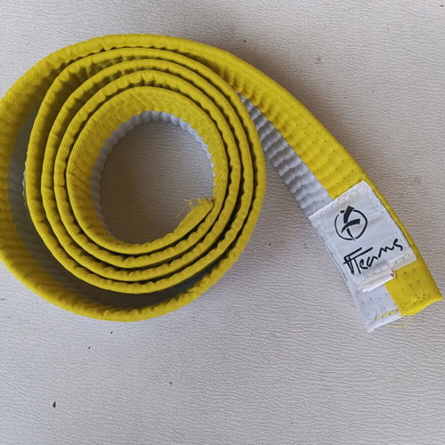 Taek Won Do martial arts belts like new, set of 2 pieces