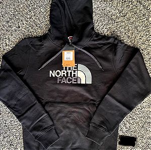 The north face hoodie black