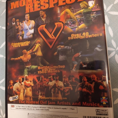 Def Jam Vendetta PS2 used, fighting game