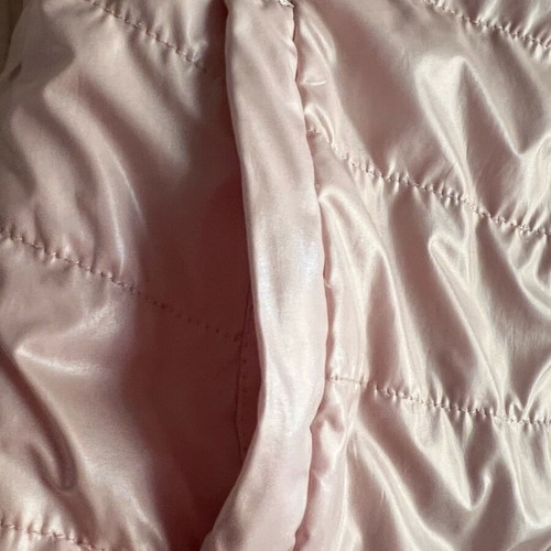 Alouette girls' sleeveless jacket used, double face, ages 4-6, pink