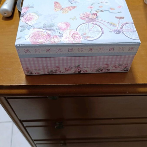 Jewelry box ecological paper like new