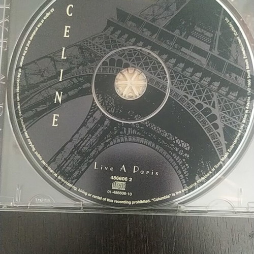 Celine Dion Live a Paris CD like new