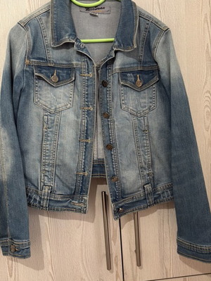 Miss Sixty denim jacket like new, small medium, blue