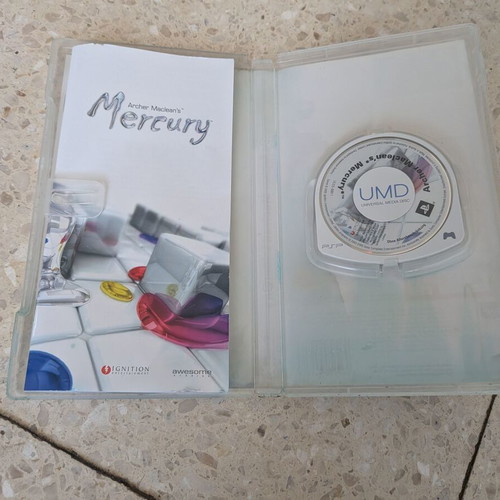 Archer Maclean Mercury PSP game used