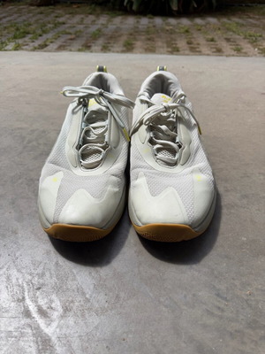 Rad One CrossFit Shoes used, size 47.5, beige and yellow