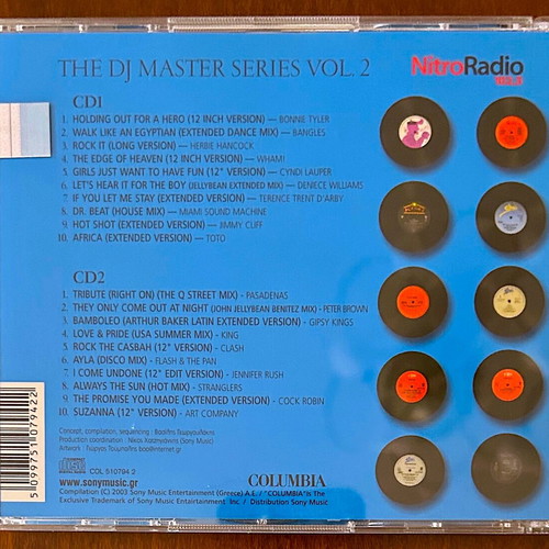 The DJ Master Series Vol.2 2CD като нов, поп