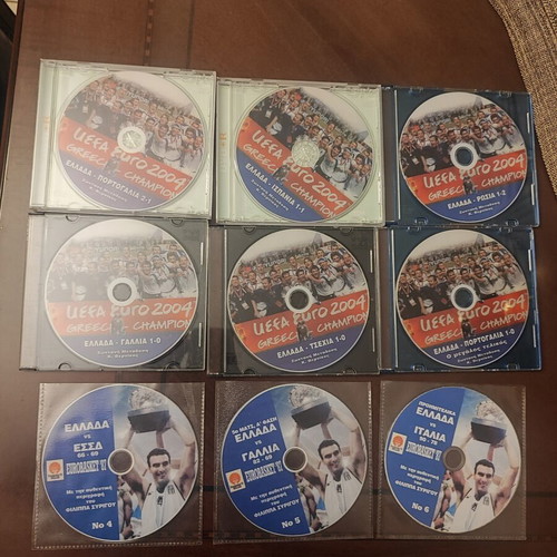 EuroBasket '87 and Euro 2004 All Matches DVD like new