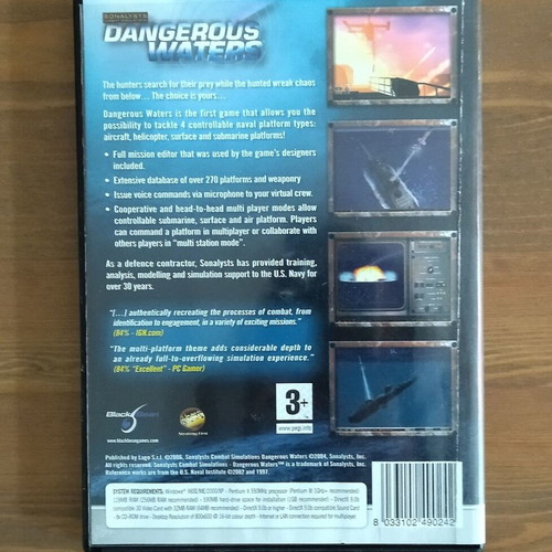 Dangerous Waters PC game used