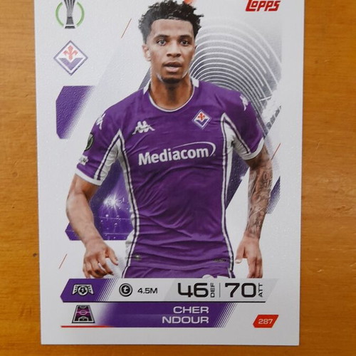 Topps Card Match Ataxx Cher Ndour new