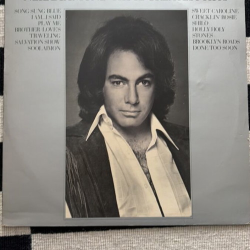 Neil Diamond Hits Greatest vinyl record used, rock