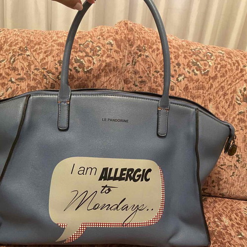 Le Pandorine shoulder bag with slight seam discoloration