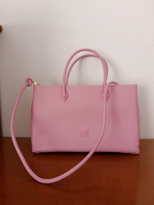 Axel pink handbag and shoulder bag new