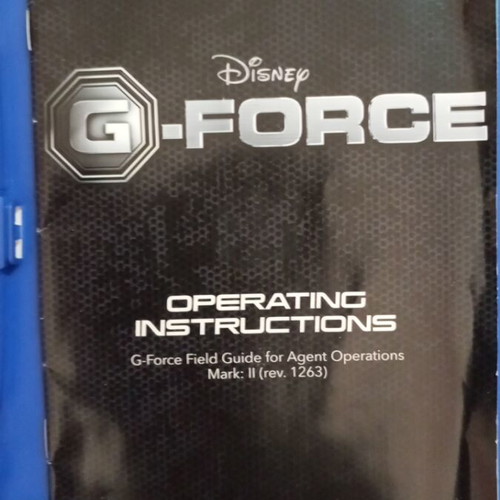 PlayStation 2 G-Force game used, complete with manual