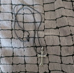 Two-Sided Stainless Steel Cross New Gothic Pendant