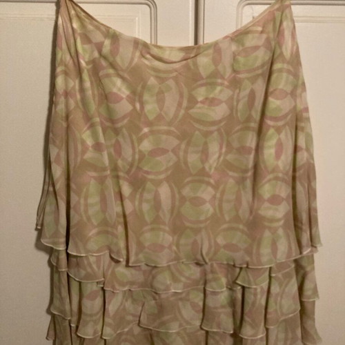 Laurel women's silk set tailor with matching blouse new