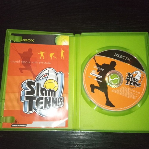 Xbox original game Slam Tennis, English, PAL edition