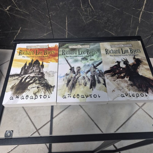 Forgotten Realms The Haunted Lands trilogy, complete set of 3 volumes