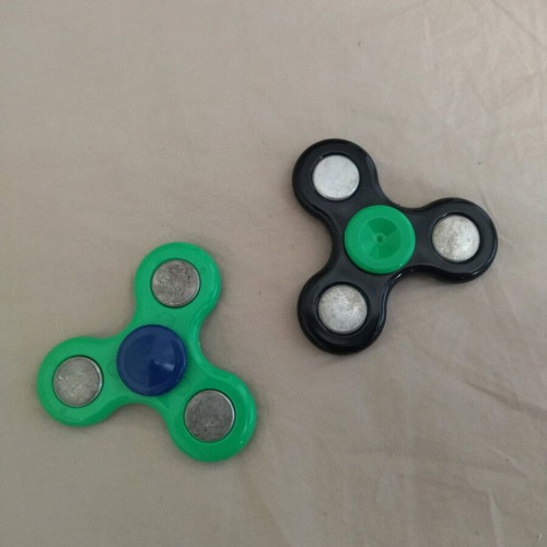 Spinner collection used, 8 large and 2 small, various colors