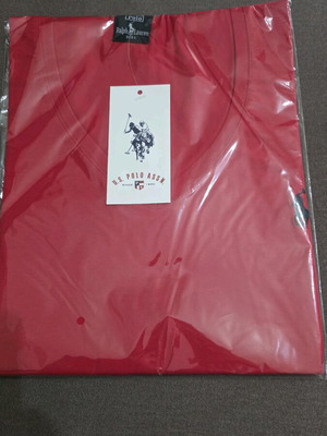 Ralph Lauren Women's Short-Sleeve Top New Red L XL