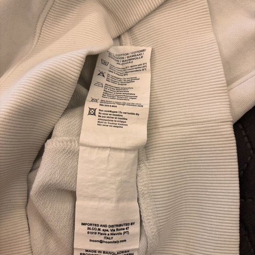 U.S. Polo Assn. men's hoodie used, white with blue lining