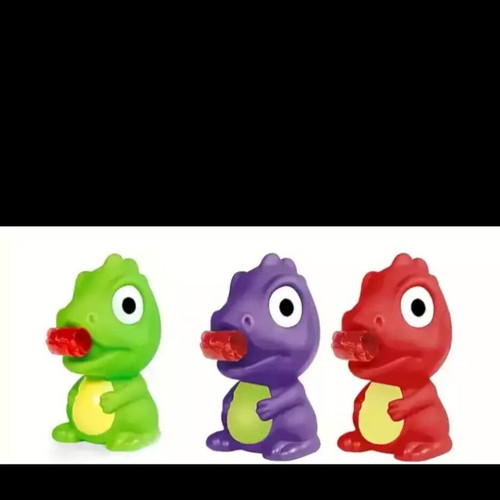 Dino-Fun stress relief toy new, green